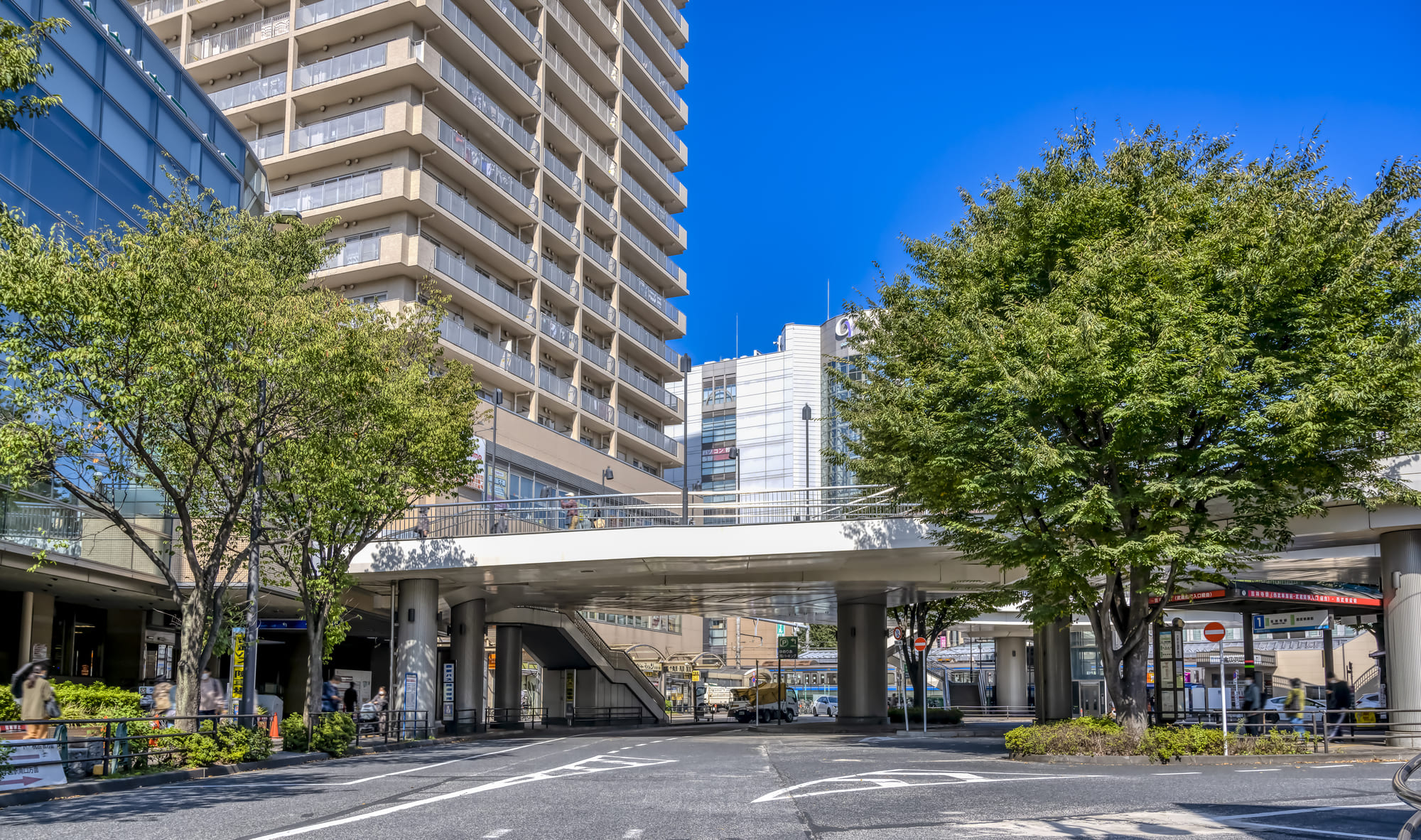東京都練馬区の都市風景 大泉学園駅
