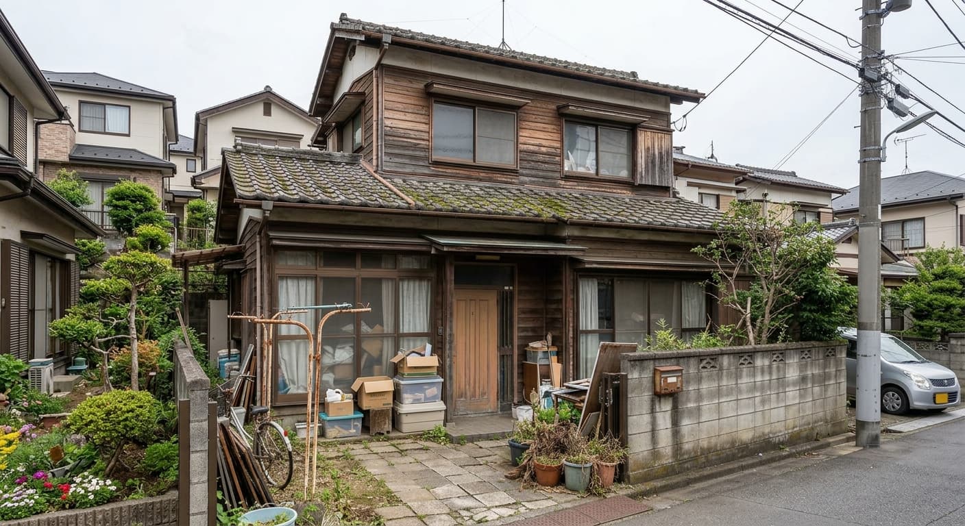 練馬区桜台の相続戸建て売却事例｜相続した駅遠・ごみ屋敷状態の実家を更地に！注文住宅地としてハウスメーカーに販売することで手間や時間もかからず安心！